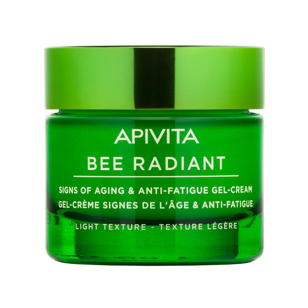 Apivita Bee Radiant Crema Gel Anti-Fatica Peony Light 50ml