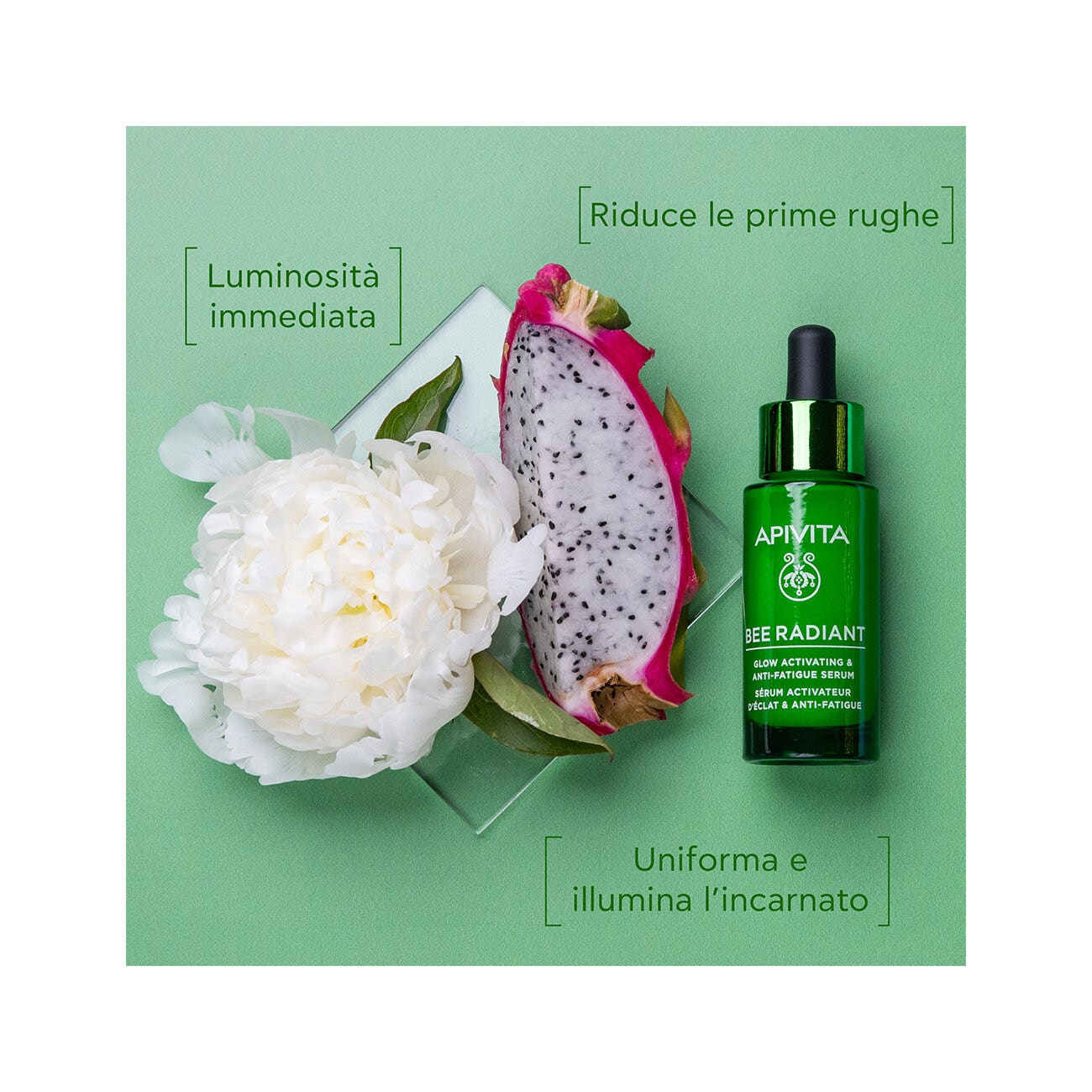 Apivita Bee Radiant Siero Attivatore Luminosità Anti-Fatica 30ml