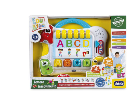 Chicco Lettere In Movimento 3-6 Anni