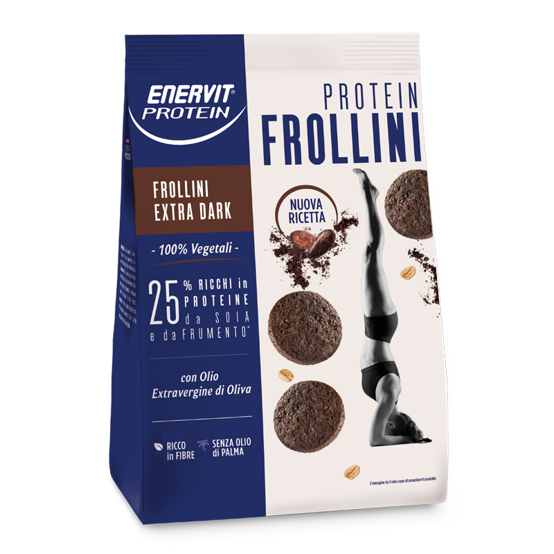 Enervit Biscuits protéinés Extra Dark 200 g