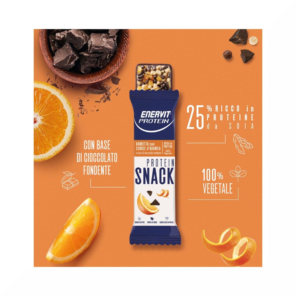 Enervit Protein Snack Orange 8 barres