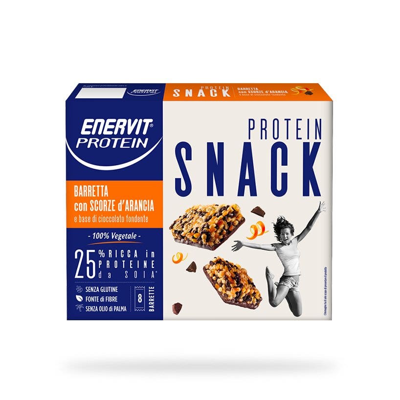 Enervit Protein Snack Orange 8 barres