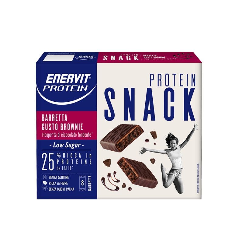 Enervit Protein Snack Brownie 8 barres