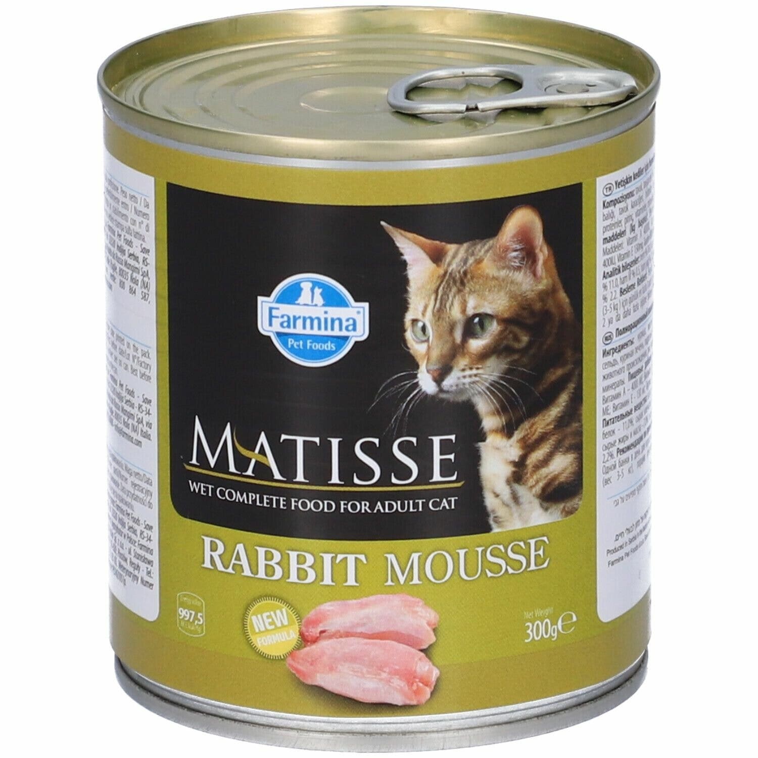 Matisse Cat Rabbit Mousse pour chats adultes 300 g