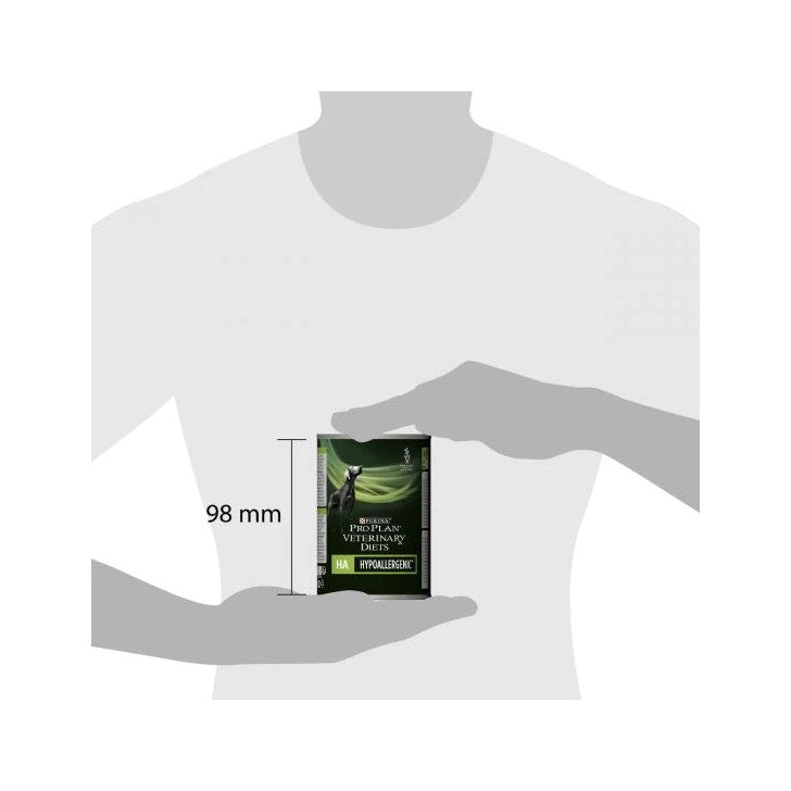 Purina Pro Plan Veterinary Diets Nourriture humide pour chien HA Hypoallergénique Boîte de 400 g