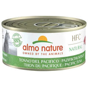 Almo Nature HFC Natural Nourriture humide au thon du Pacifique pour chats adultes Boîte de 150 g