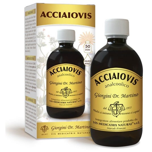Dr. Giorgini Acciaiovis Liquide sans alcool 500 ml