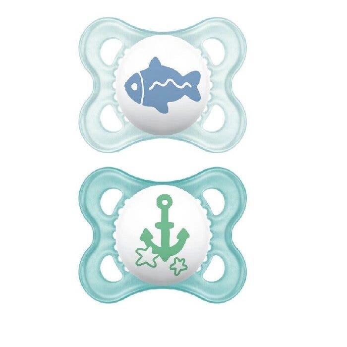 Mam Original Sucettes en caoutchouc pour bébés de 2 à 6 mois