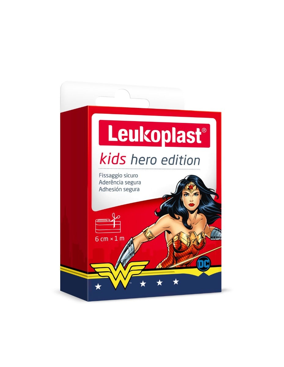 Leukoplast Bande Wonder Woman 6 cm x 1 m 1 pièce