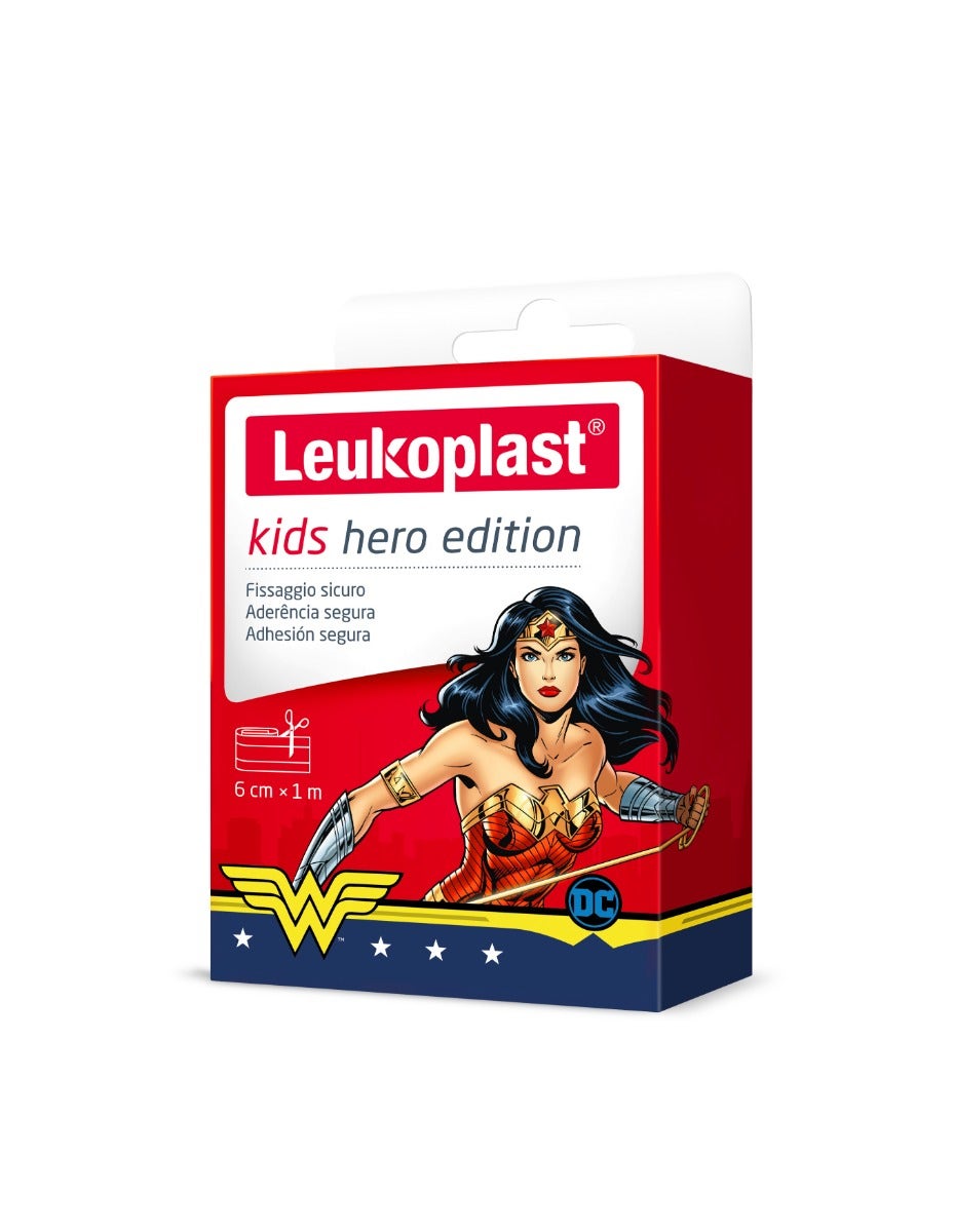 Leukoplast Bande Wonder Woman 6 cm x 1 m 1 pièce