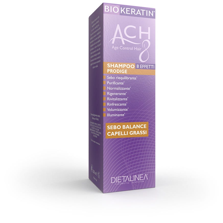 Biokeratin Ach8 Shampooing Équilibrant Sébum 200 ml