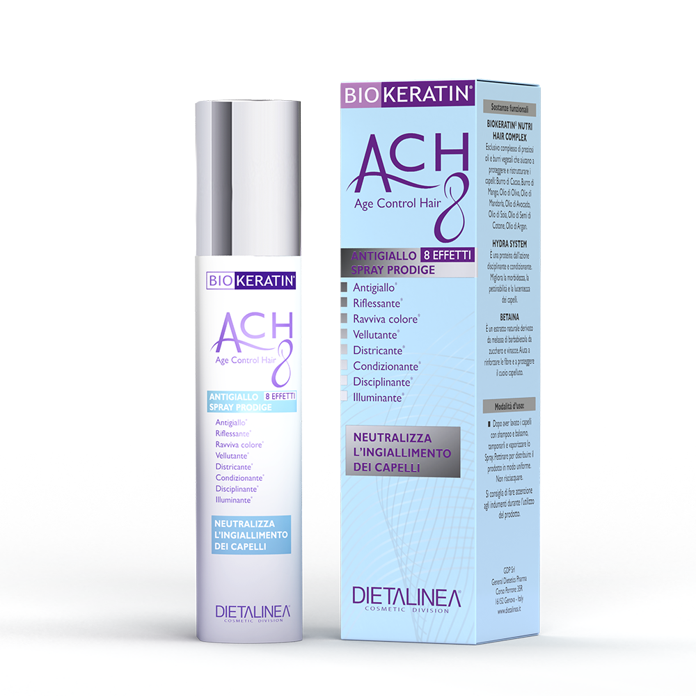 Biokeratin ACH 8 Spray Capelli Antigiallo 100ml