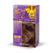 Biokeratin ACH 8 Kit de coloration capillaire 5/CA Châtain clair caramel