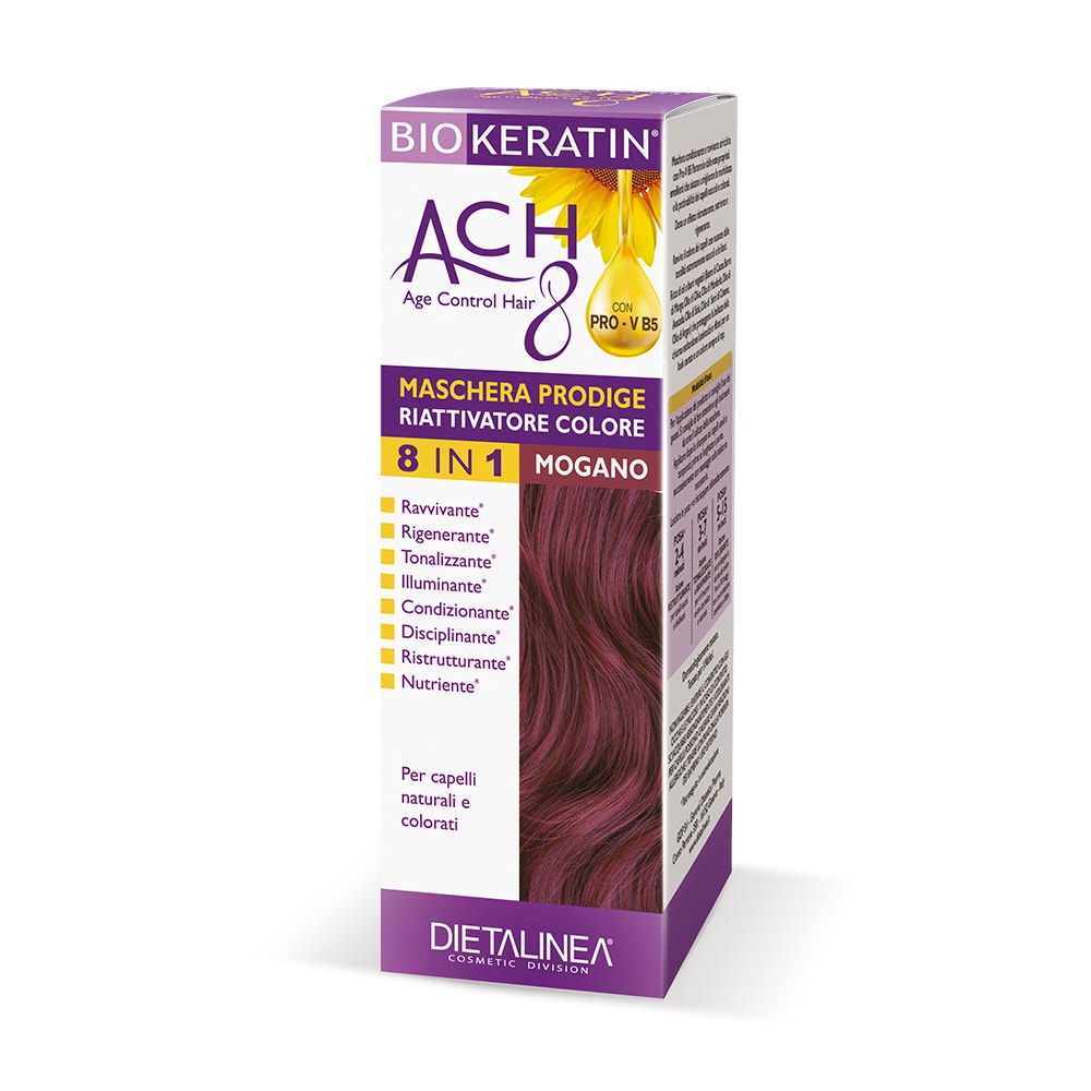 Biokeratin ACH 8 Maschera Prodige Riattivatore Colore Mogano Per Capelli 150ml