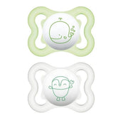 Mam Air Sucette 2-6 mois en silicone double neutre