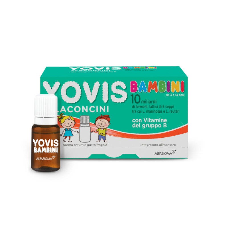 Yovis Enfants Flacons Fraise 10x10ml