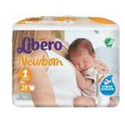 Libero Newborn 1 kg 2-5 24 pièces