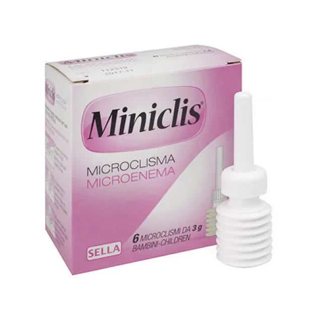 Miniclis Bambini 3g 6 Microclismi CLII