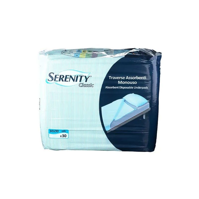 Serenity Alèse absorbante jetable Classic 60 x 90 cm, 30 pièces
