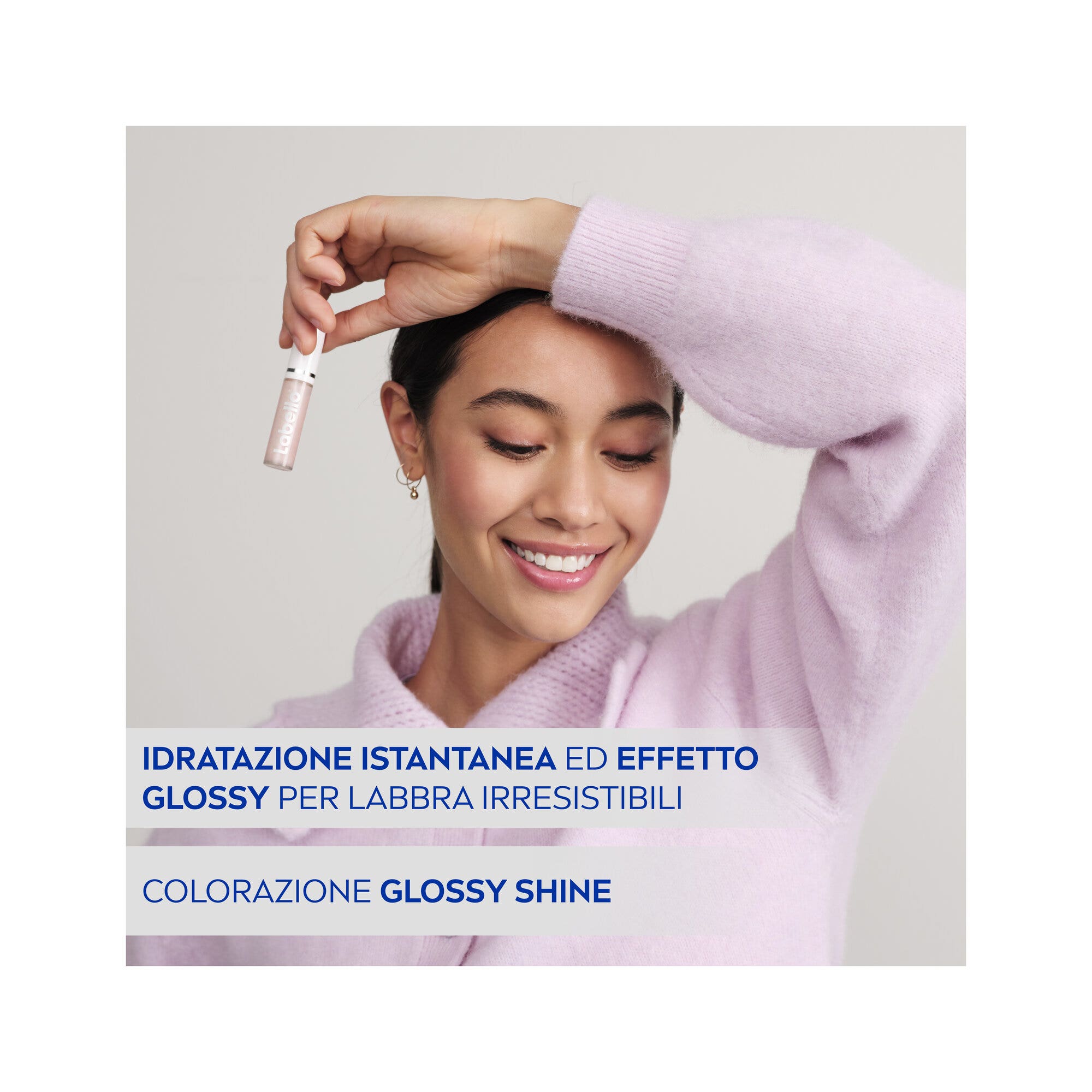 Labello Huile Lèvres Effet Glossy Baume Lèvres Teinté Volumateur et Hydratant 5,5 ml – Glossy Shine