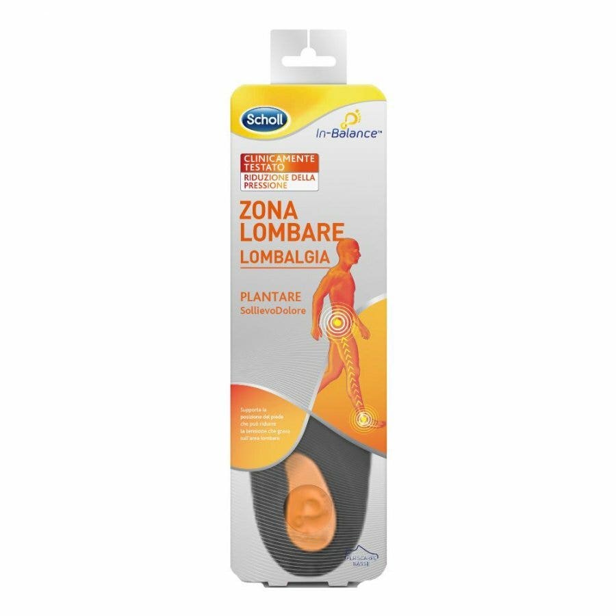 Dr Scholl Zone lombaire Lombalgie plantaire Soulagement de la douleur Taille S