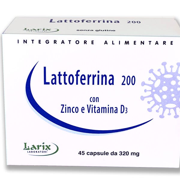 Lactoferrine 200, 45 gélules
