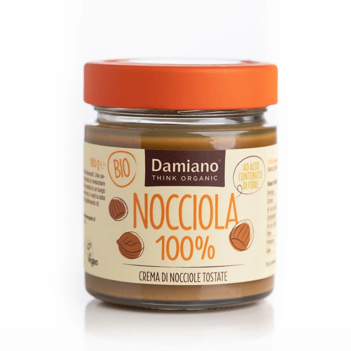 Damiano Crema Di Nocciole Tostate Bio 180g