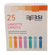 Ogcare 25 lancettes stériles à usage unique
