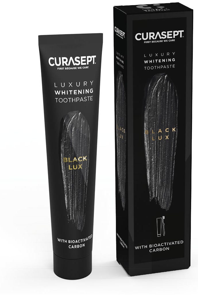 Curasept Black Luxury Dentifrice blanchissant 75 ml