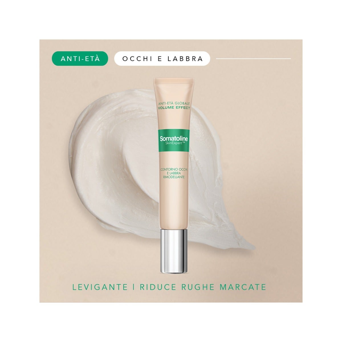 Somatoline SkinExpert Volume Effect Yeux et Lèvres Lissant Anti-Âge 15 ml