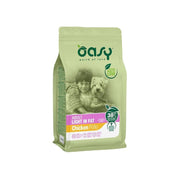 Oasy Adult Light In Fat au poulet pour chiens adultes 3 kg