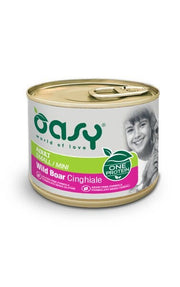 Oasy Wet Dog One Protein Sanglier Nourriture humide pour chiens adultes de taille moyenne/grande 200 g