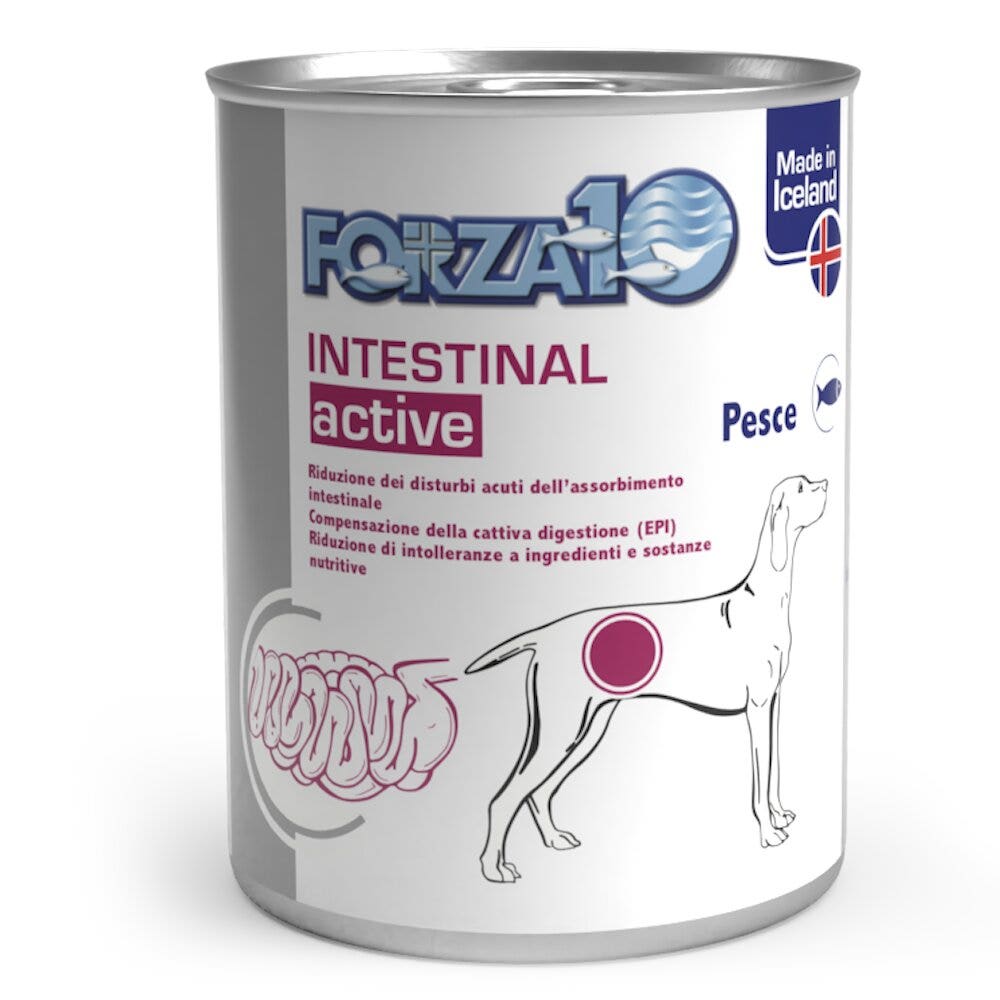 Forza10 Actiwet Intestinal Aliment humide pour chiens adultes Boîte de 390 g