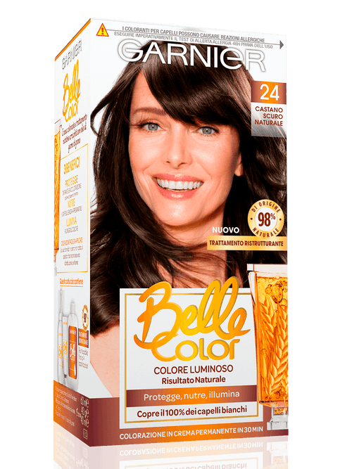 Garnier Belle Color Colorazione Capelli 24 Castano Scuro Naturale