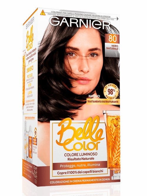 Garnier Belle Color Coloration Cheveux 80 Noir Naturel