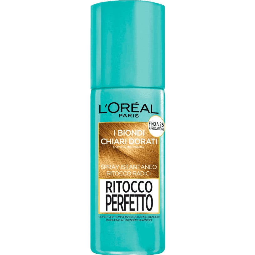 L'Oréal Paris Retouche Parfaite Blond Clair Doré Spray Instantané Retouche Racines 75 ml