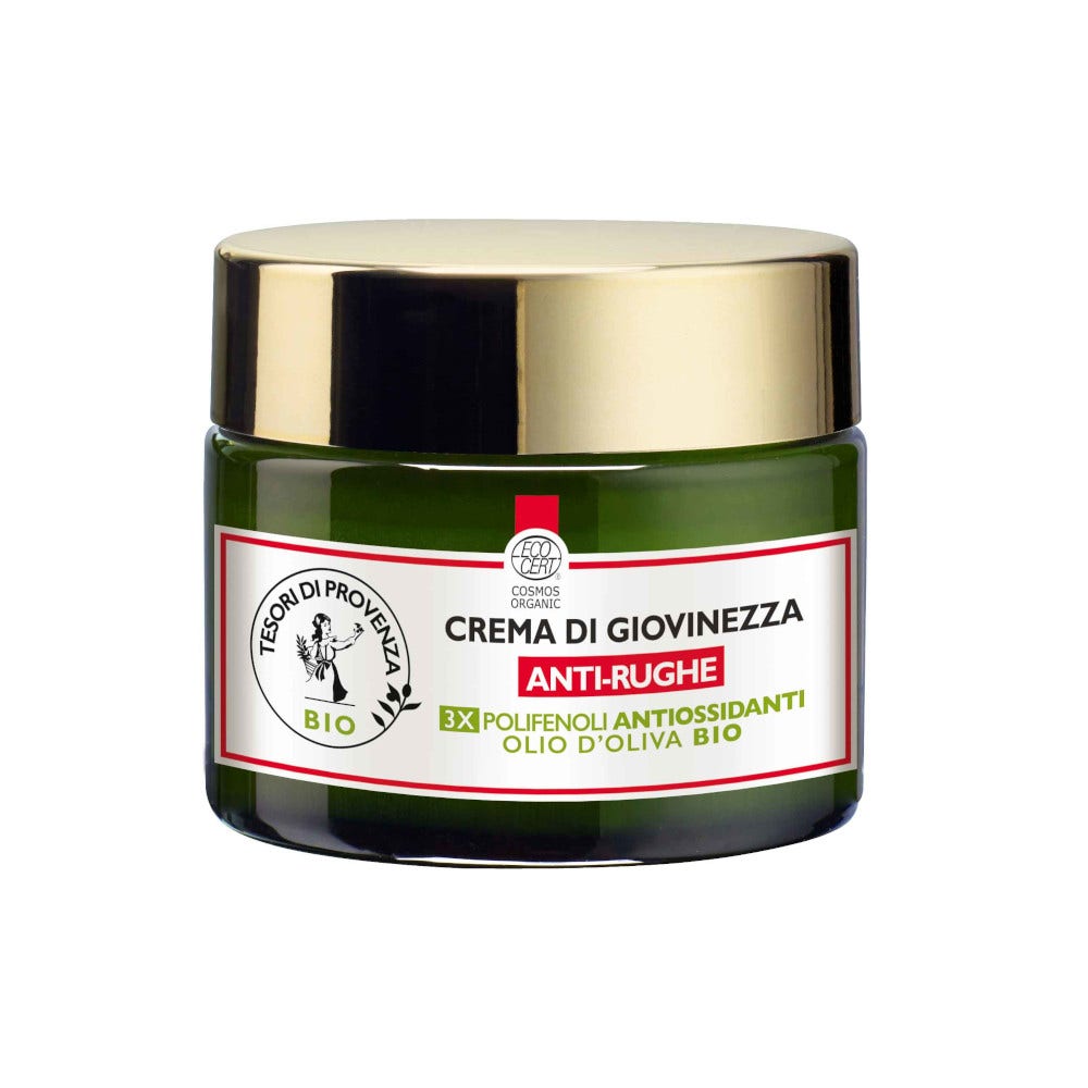Tesori Di Provenza Crema di Giovinezza Anti-Rughe Viso 50ml