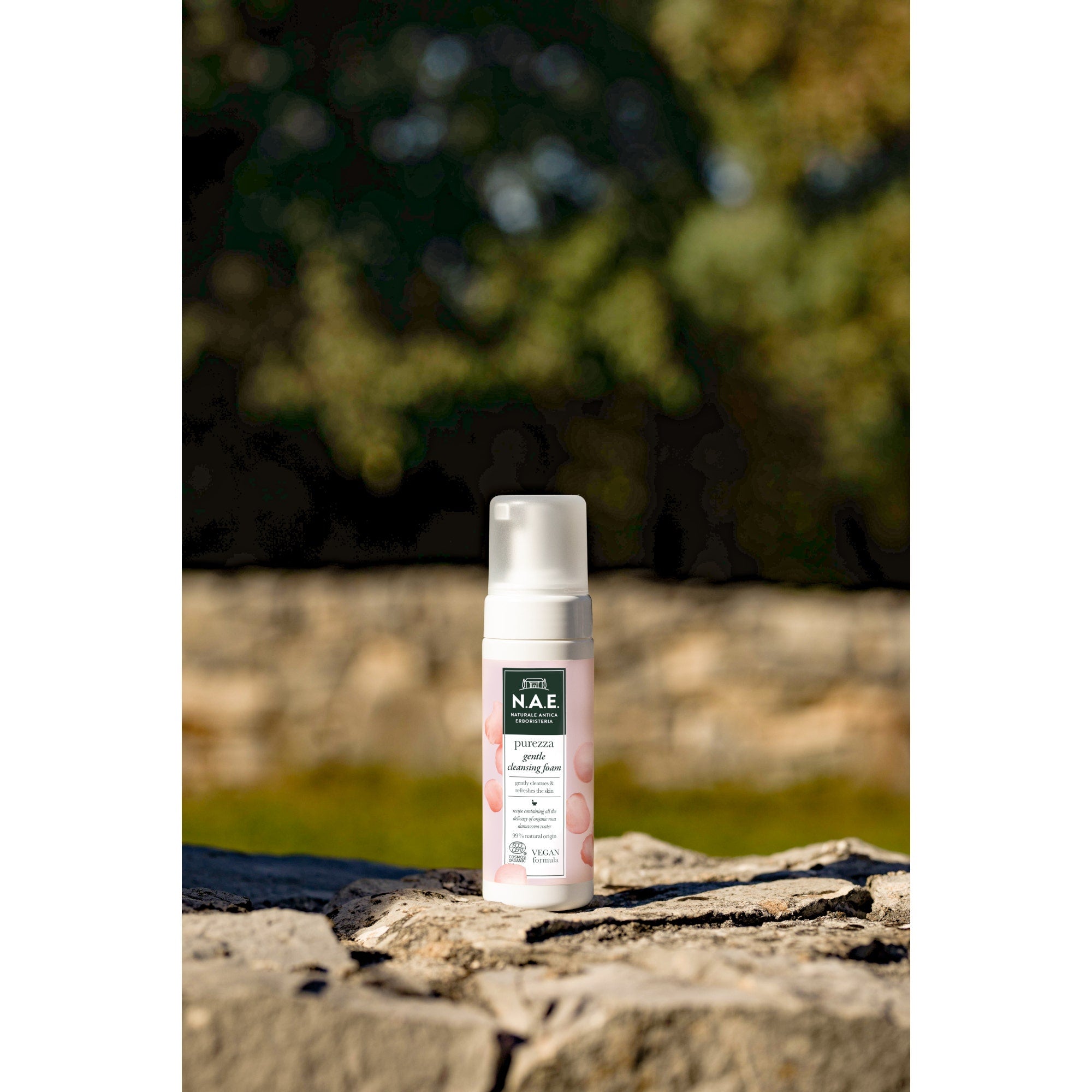 N.A.E. Mousse Nettoyante Visage Pureté, Formule Végétalienne, 150 ml
