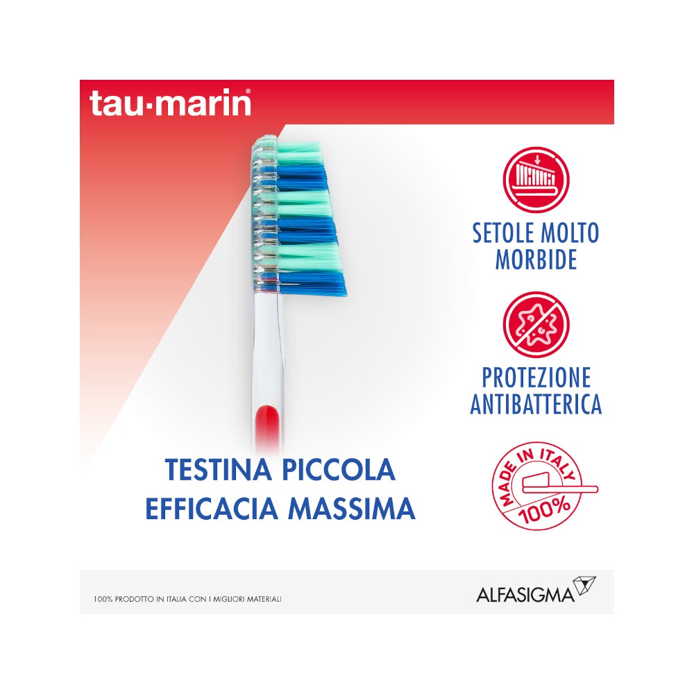 Taumarin Brosse à dents Professional Très douce 27 avec antibactérien