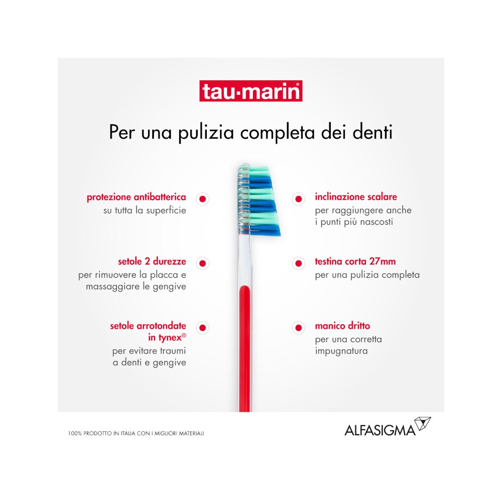 Taumarin Brosse à dents Professional Très douce 27 avec antibactérien