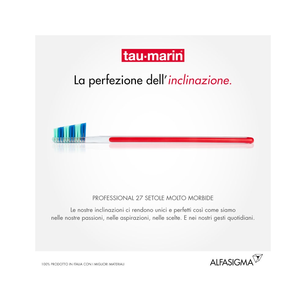 Taumarin Brosse à dents Professional Très douce 27 avec antibactérien