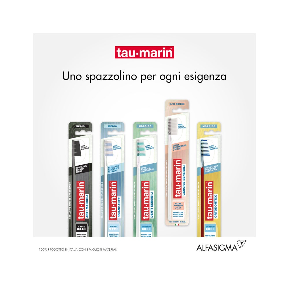 Taumarin Brosse à dents Sensitive antibactérienne 1 pièce