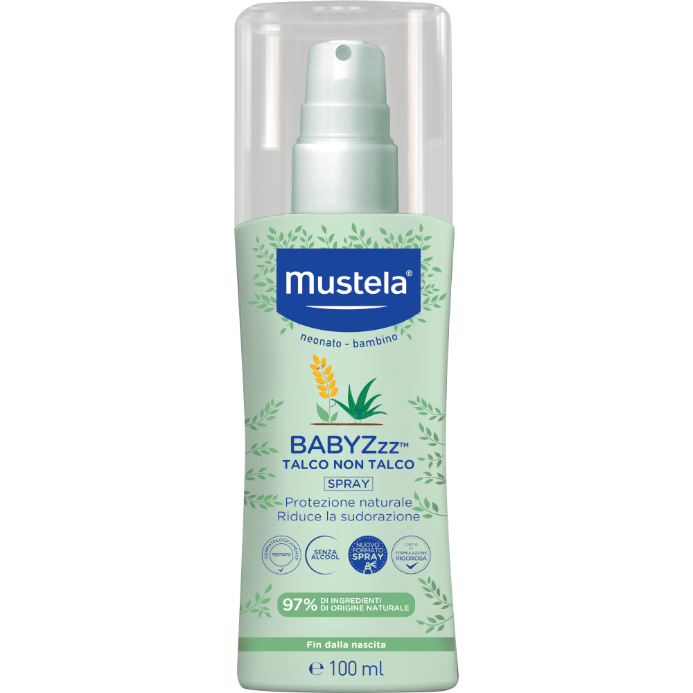 Mustela BABYZZZ Spray au talc de riz 100 ml