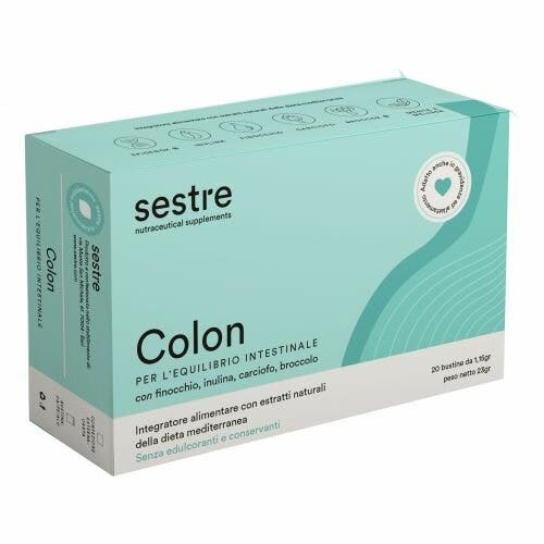 Colon Complément alimentaire pour l'équilibre intestinal 20 sachets