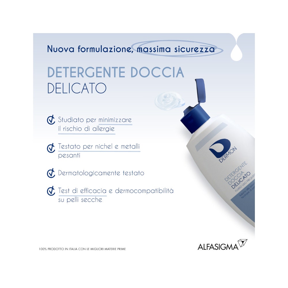 Dermon Gel Douche Doux pour Usage Fréquent 100 ml