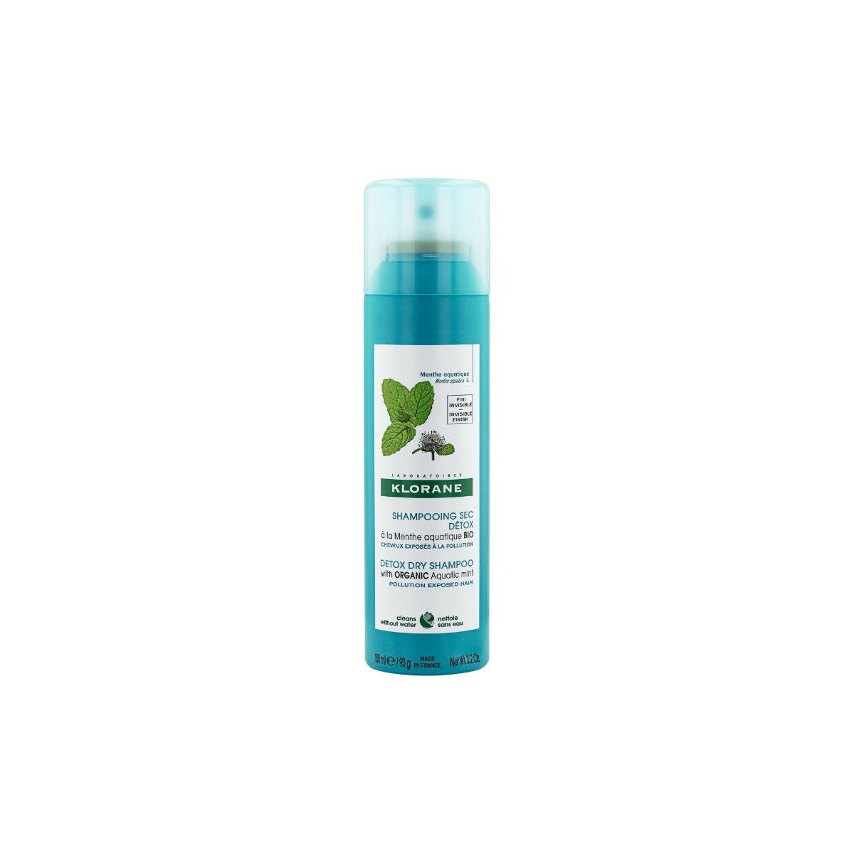 Klorane Shampoo Secco Menta Acquatica 150ml