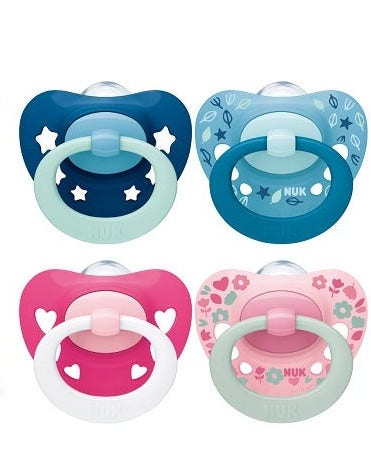 Nuk Signature Succhietto Silicone 6-18 Mesi 2 Pezzi
