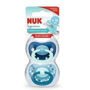 Nuk Signature Succhietto Silicone 6-18 Mesi 2 Pezzi