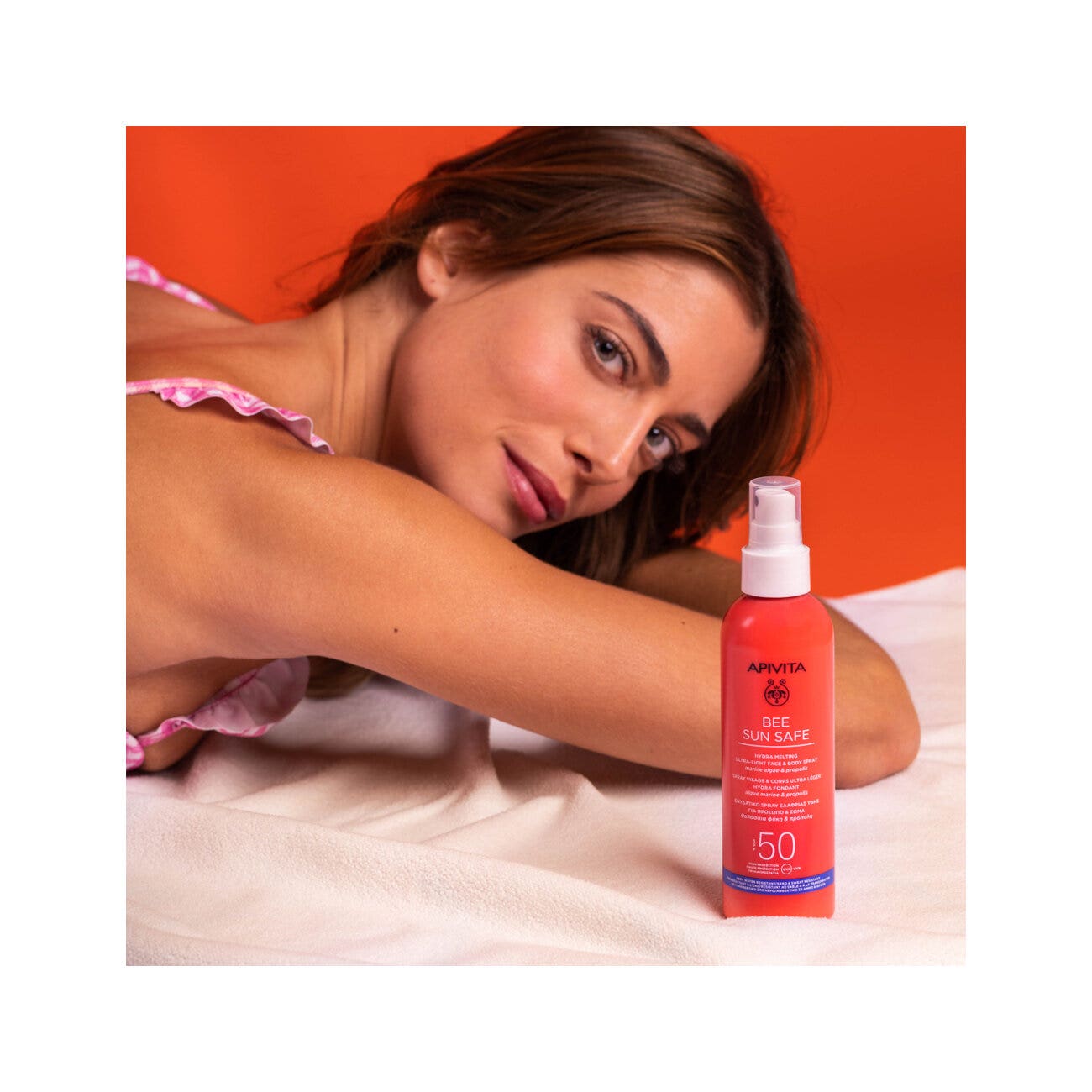 Apivita Bee Sun Safe Spray Hydra Melting Viso e Corpo SPF50 200ml