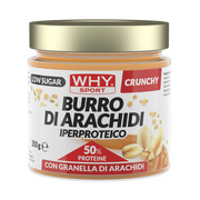 Whysport Burro Di Arachidi Iperproteico Crunchy 350g